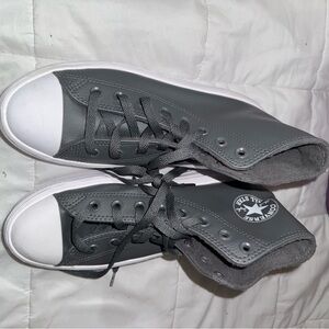 Converse Charcoal High-Top Sneakers